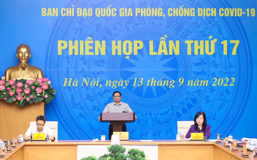 Thủ tướng ph&aacute;t biểu tại phi&ecirc;n họp - Ảnh: VGP