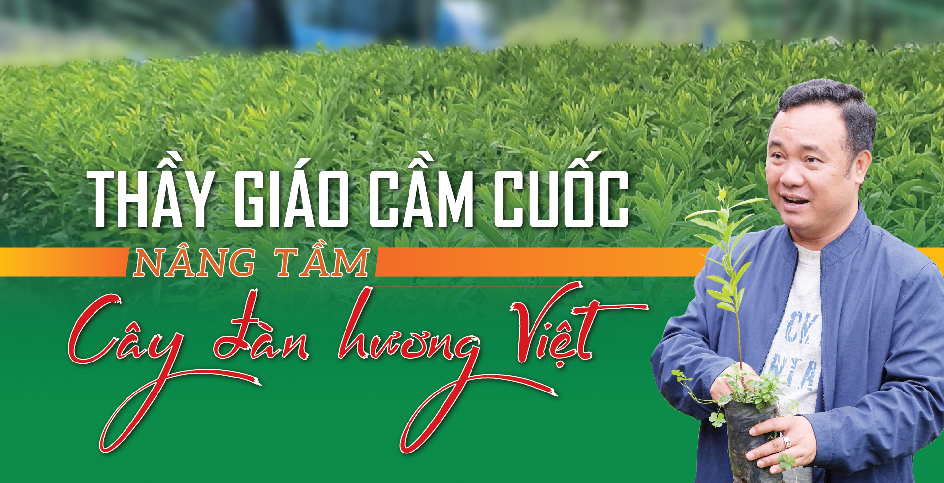 Thầy giáo cầm cuốc: Nâng tầm cây đàn hương Việt - Ảnh 1